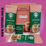قهوه فوری استارباکس طعم کاپوچینو 14 گرم Starbucks cappuccino بسته 10 عددی