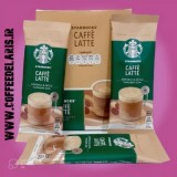 قهوه فوری استارباکس طعم کافه لاته 1 ساشه 14 گرمی StarBacks