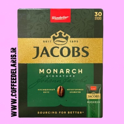پودر قهوه گلد مونارچ جاکوبز 26 عددی